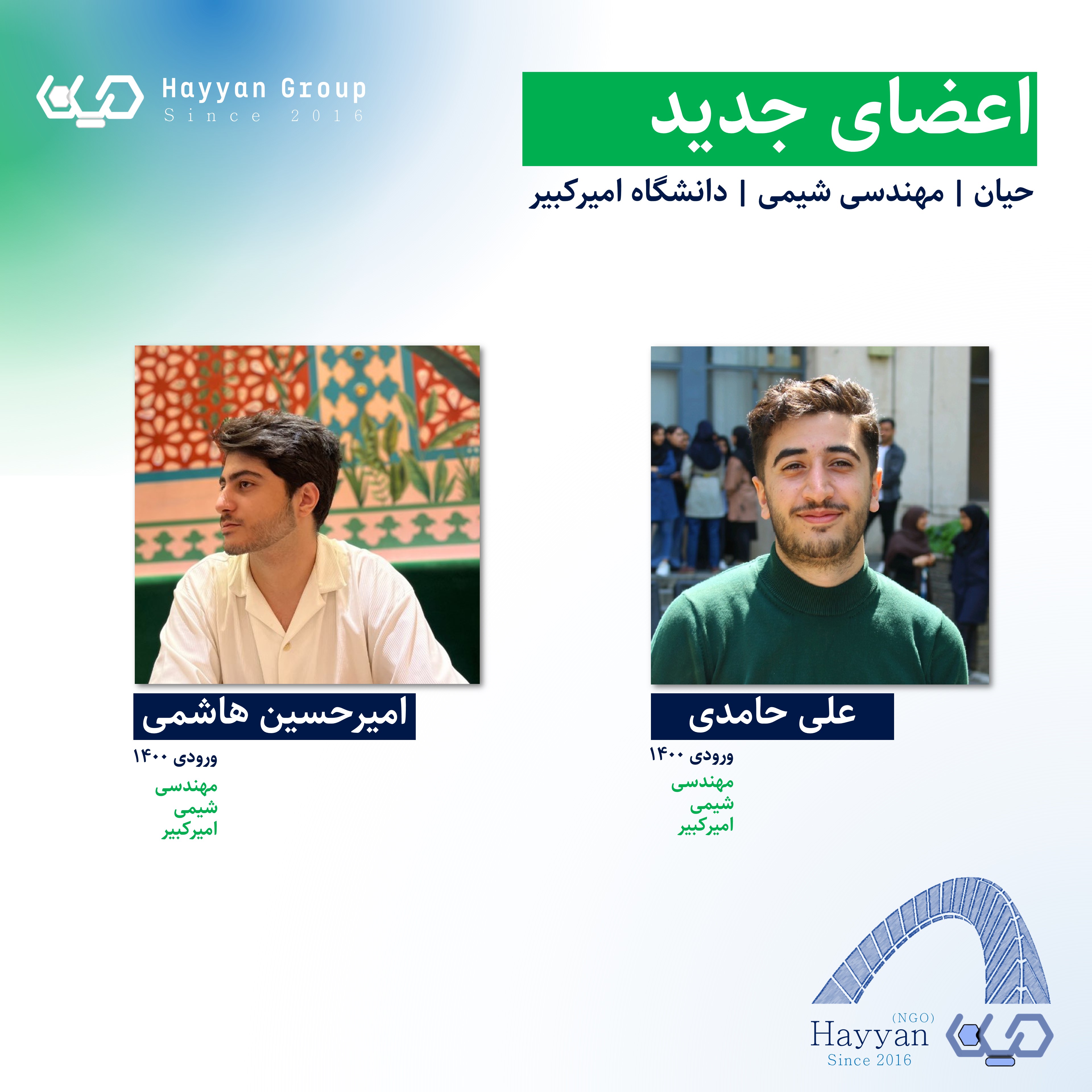 اعضا جدید حیان